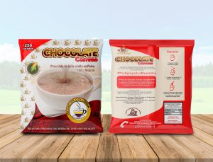 CHOCOLATE COSTEÑO EN POLVO TRADICIONAL. PRESENTACIÓN PLASTICA